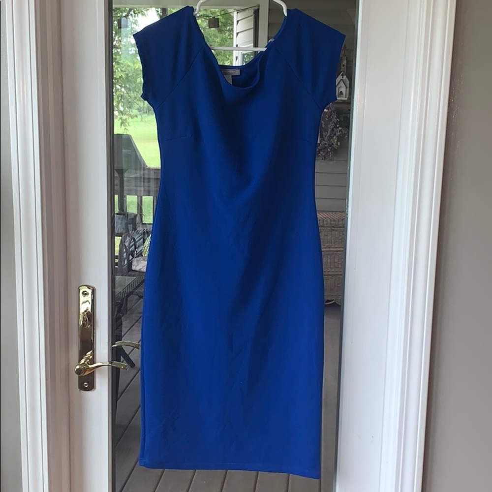 Blue dress